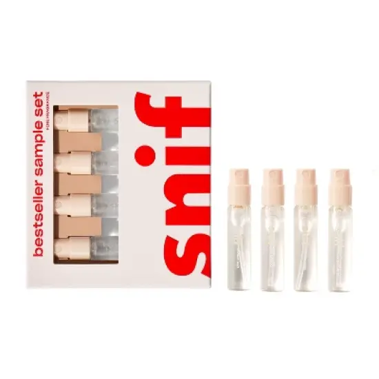 Snif Bestseller Sample Discovery Set Eau de Toilette Fragrance Coffret - 4pc- Ulta Beauty image {6}