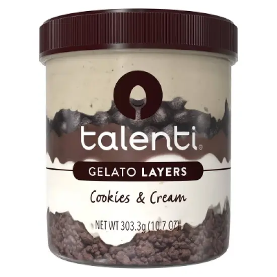 Talenti Gelato Layers Cookies & Cream - 10.7oz image {6}