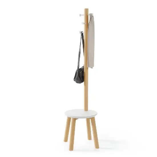 Pillar Stool and Coatrack - Umbra image {11}