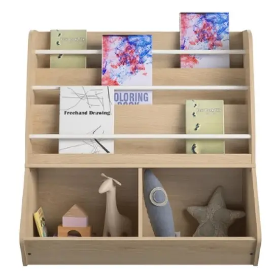 RealRooms Jocelyn Kids Book and Toy Storage image {7}