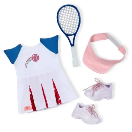 Our Generation Athletic Team Series 18" Tennis Player Doll - Imene image {3}