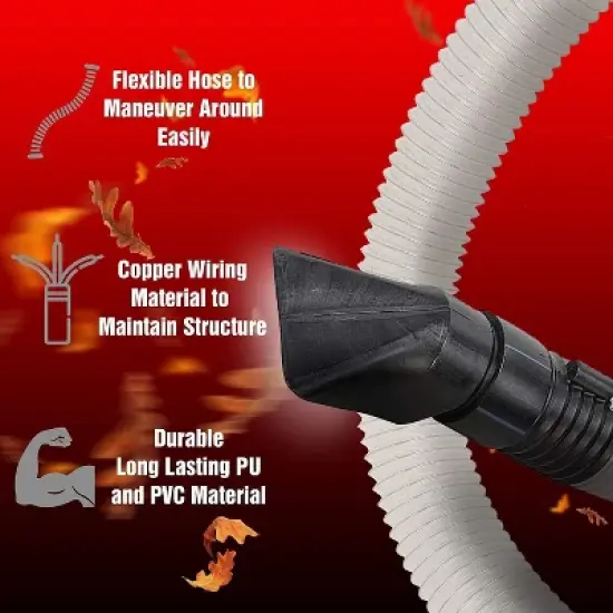 GreatCircleUSA Universal Vacuum Kit - For Our LCE01 Wood Chipper, Taz Wood Chippers, & Earthquake Wood Chippers image {2}