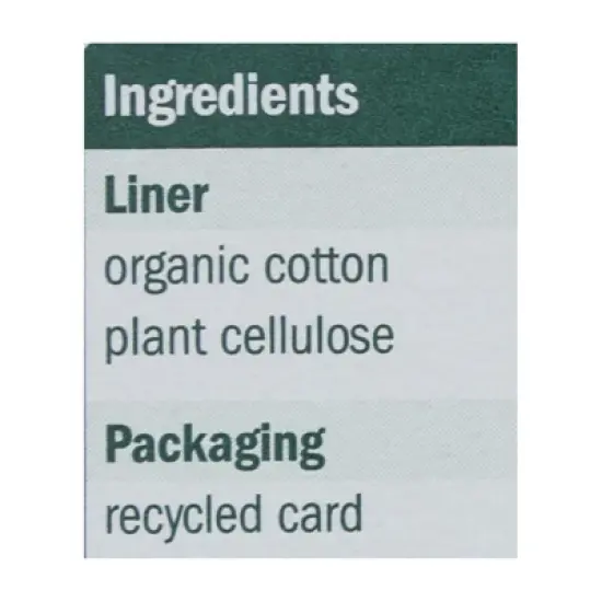 Natracare Organic Cotton Panty Liners Mini - 30 ct image {3}