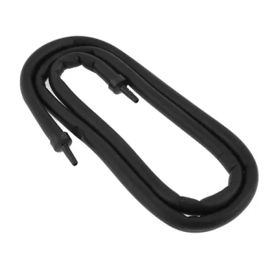 Unique Bargains Rubber Coated Air Curtain Bubble Wall Tube for Fish Tank Aquarium 35.4" Black image {1}