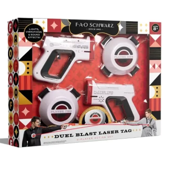 FAO Schwarz Dual Blast Laser Tag Set image {3}