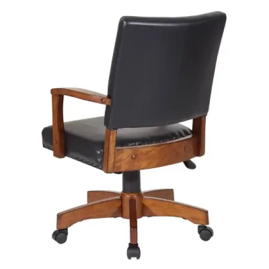 Wood Bankers Chair Black - OSP Home Furnishings image {6}
