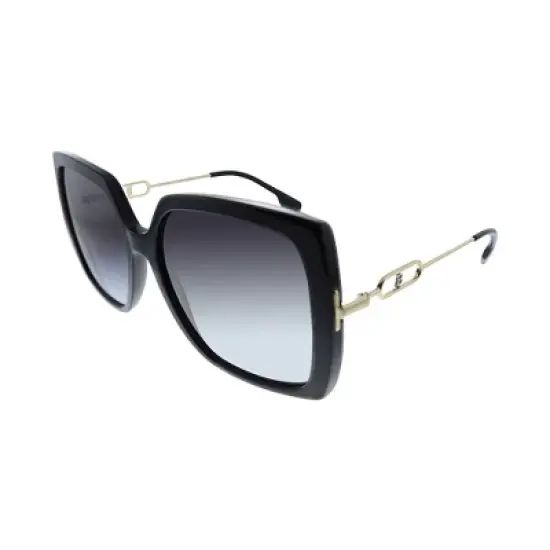 Burberry BE 4332 30018G Womens Square Sunglasses Black 57mm image {1}