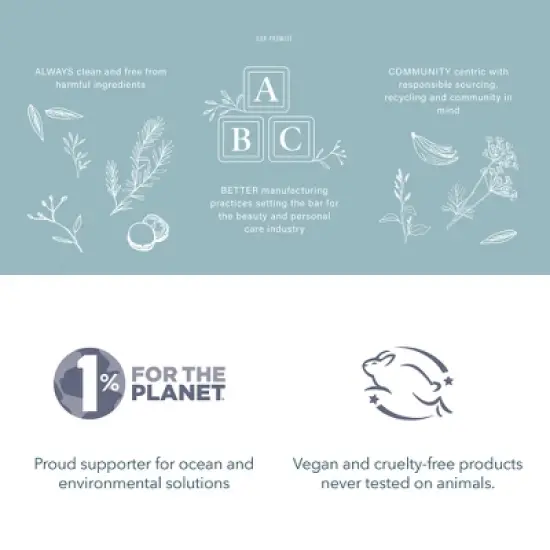 Wash With Water Plant Body Butter (Unscented), Vegan Healing Ointment Cream for Dry & Sensitive Skin, 7 oz Tub image {8}