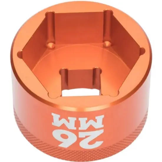 Fox Chamferless Protective Topcap Socket 26mm 3/8 Drive 7000 Series Aluminum image {2}