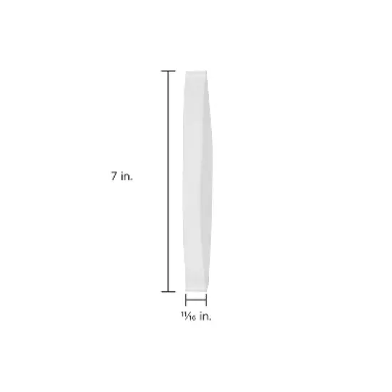 JAM Paper Colored Rubber Bands #107 50/Pack (333107RBWH) image {3}