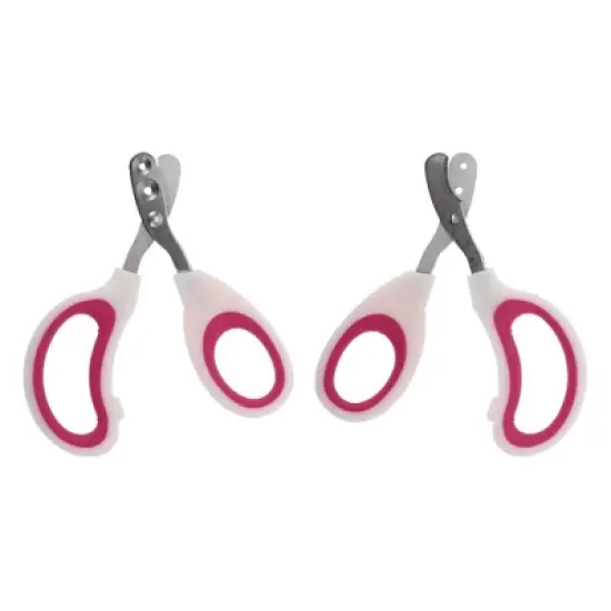 Unique Bargains Durable Double Hole Pet Nail Clippers 3.94"x2.56" 1 Pc image {4}