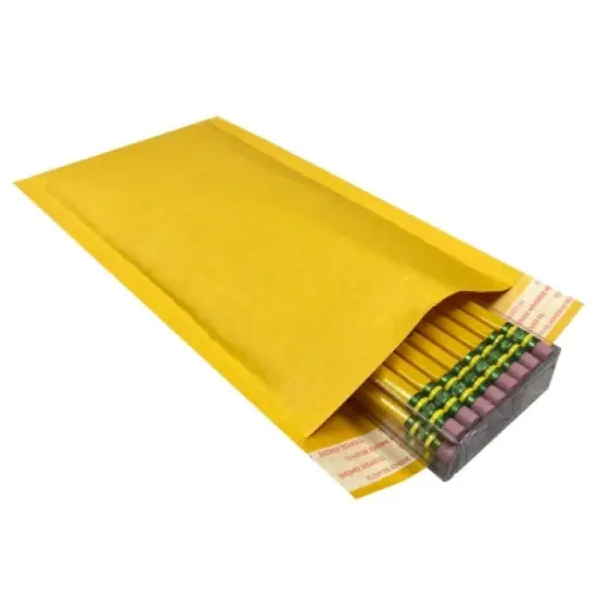 UOFFICE Pack of 500 Kraft Bubble Mailers 5" x 10" - #00 Self-Seal Padded Envelopes image {8}