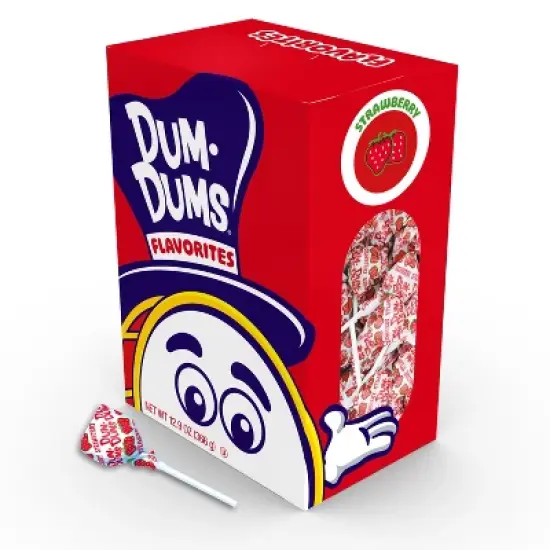 Dum Dums Strawberry - 50 Count image {3}
