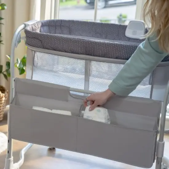 Ingenuity Dream & Grow Bedside Baby Bassinet - Handstitch image {11}