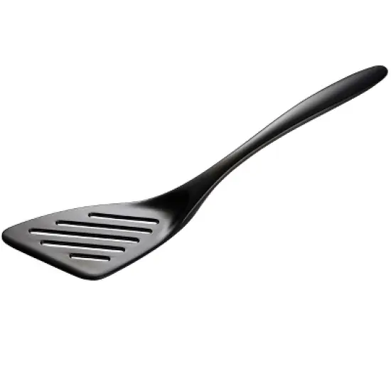 Gourmac 12-Inch Melamine Slotted Turner Spatula image {1}