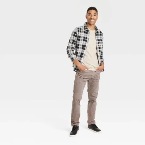 Men's Long Sleeve Textured Crewneck Shirt - Goodfellow & Co&trade; image {2}