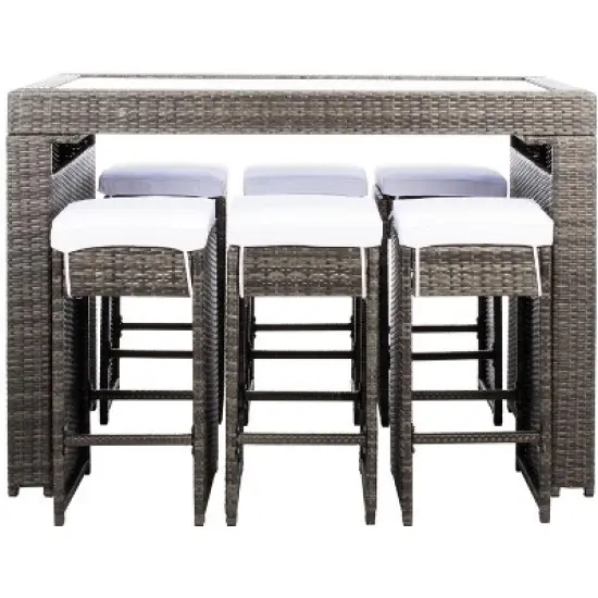 Horus Dining Set - Outdoor - PAT7502 - Safavieh image {13}