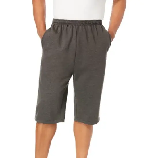KingSize Men's Big & Tall Fleece Extra Long Short image {7}