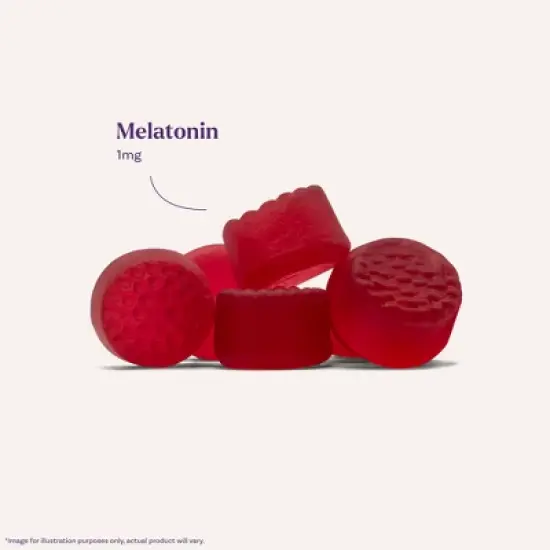 Natrol Kids' Melatonin Sleep Aid 1mg Gummies - Berry image {3}
