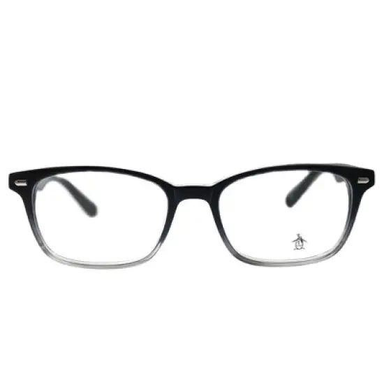 Original Penguin The Clyde BK Unisex Rectangle Eyeglasses Black Gradient 52mm image {1}