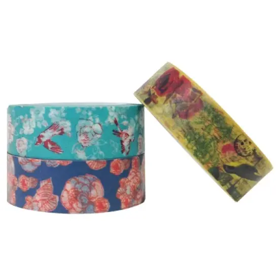 Wrapables Washi Tape (Set of 3) image {6}