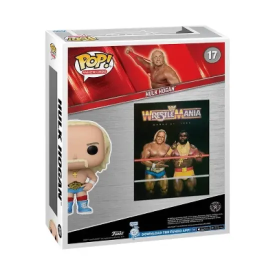 Funko POP! WWE Magazine Covers: WrestleMania - Hulk Hogan (Target Exclusive) image {1}