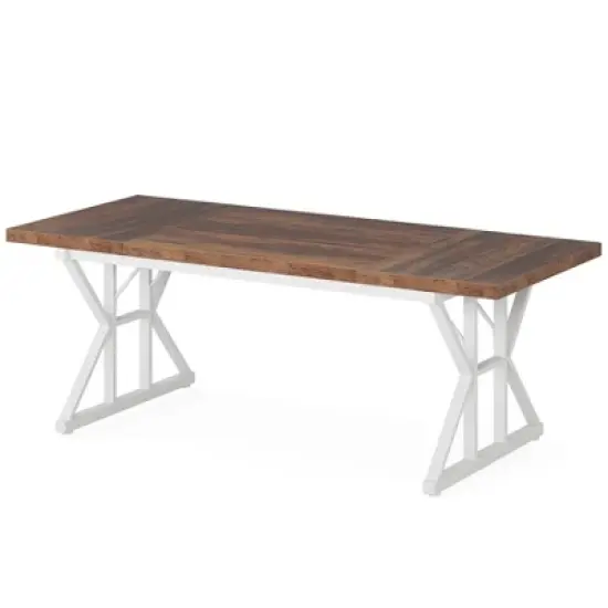 Tribesigns 70.8-Inch Executive Desk image {7}