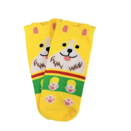 Cute Dog Patterned Ankle Socks from the Sock Panda (Women - Adult Medium) image {1}