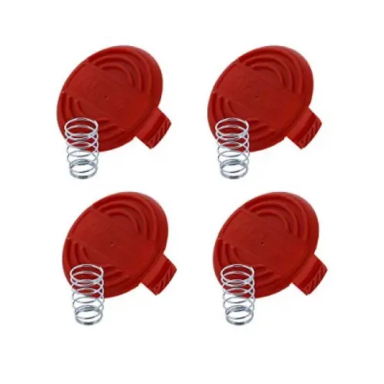 Black and Decker 4 Pack of Genuine OEM Replacement Spool Caps - RC100P-4PK image {2}