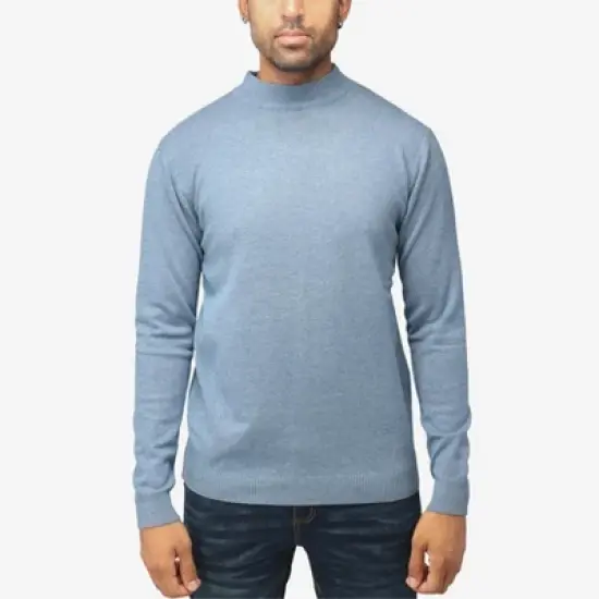 X RAY Men's Soft Slim Fit Turtleneck, Mock Neck Pullover Sweaters for Men(Big & Tall Available) image {23}