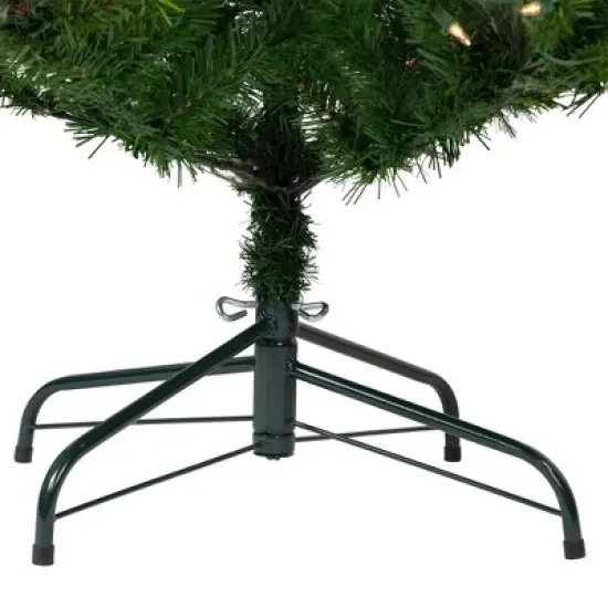 Northlight Pre-Lit Medium Mixed Cashmere Pine Artificial Christmas Tree - 6.5' - Clear Lights image {4}