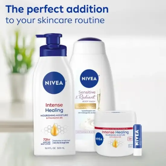 NIVEA Intense Healing Body Cream Scented - 13.5oz image {6}