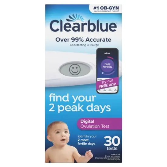 Clearblue Digital Ovulation Tests - 30ct image {1}