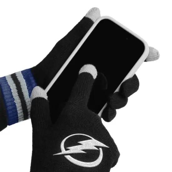 NHL Tampa Bay Lightning Nightwave Big Logo Knit Glove image {2}