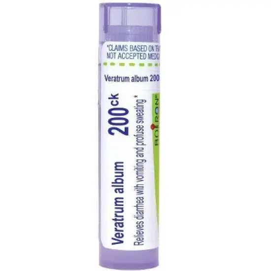 Veratrum Album 200CK by Boiron Homeopathic Single Medicine For Digestive  -  80 Pellet image {10}