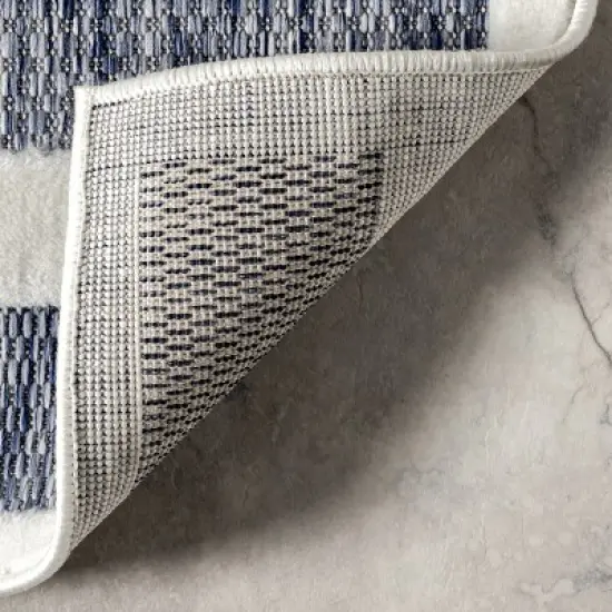 nuLOOM Karia Transitional Diamond Indoor/Outdoor Patio Area Rug image {6}