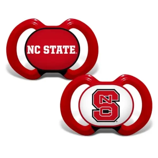 BabyFanatic Officially Licensed Unisex Pacifier 2-Pack - NCAA NC State Wolfpack image {3}