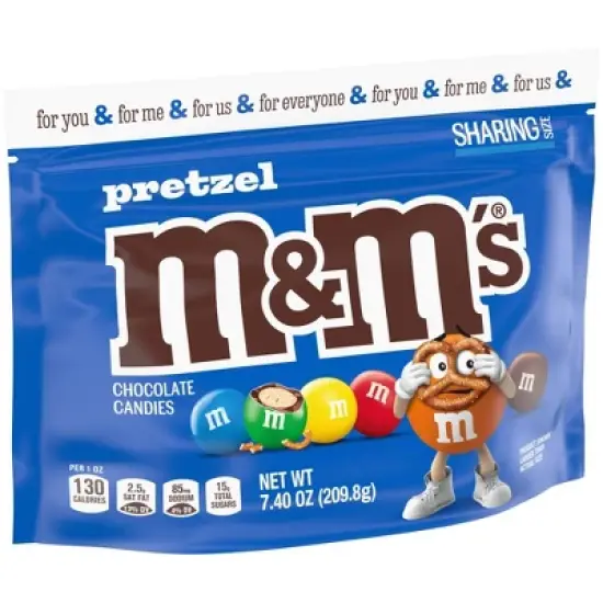 M&M's Pretzel Sharing Size Chocolate Candies - 7.4oz image {7}
