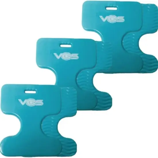 VOS Oasis Water Solid Saddle Floats for Adults and Kids - 2 Pc Pack |Ultra Buoyant, Comfortable Floating Seats image {5}