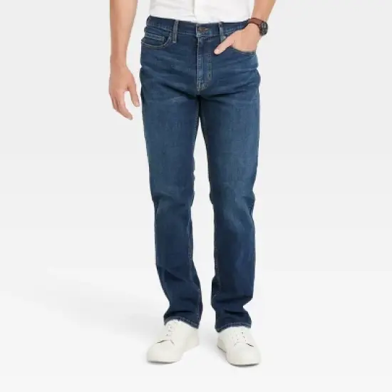 Men's Straight Fit Jeans - Goodfellow & Co image {6}