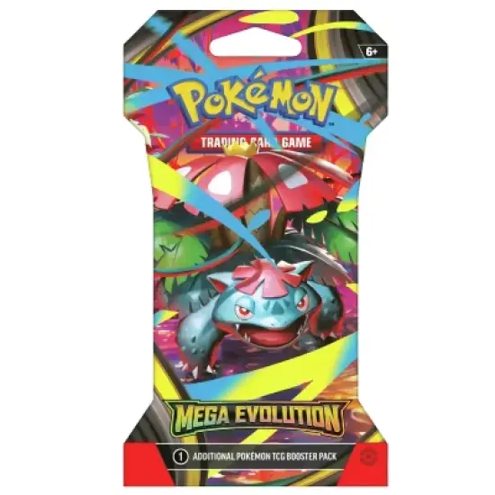 Pokemon ME1 Mega Evolution Art Set (4 Sleeved Booster Packs) image {3}