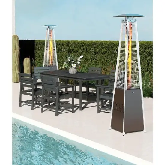 vancasso Patio Heater Outdoor Propane Patio Heater Cover for Terrace, Garden,Poolside. image {3}