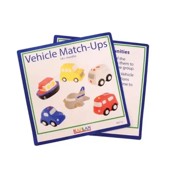 Kaplan Early Learning Toddler Vehicle Match-Ups - Set of 6 image {3}