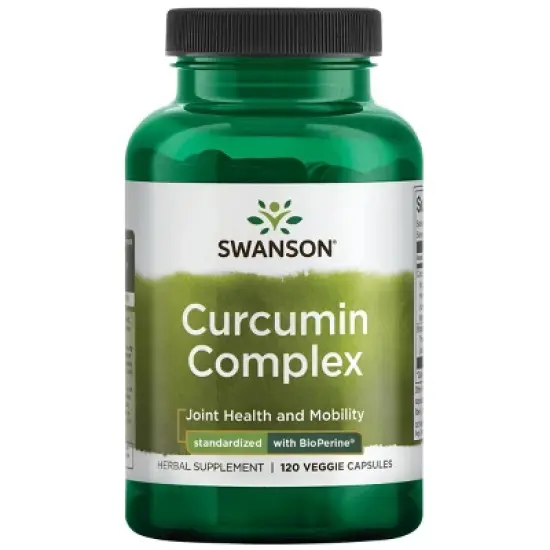 Swanson Curcumin Complex - Standardized with Bioperine 120 Veg Caps image {5}