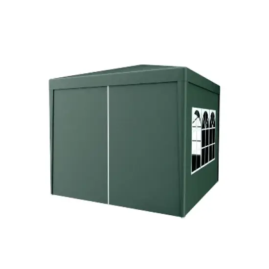 Gulches 10'x10' Heavy Duty Outdoor Party Tent Gazebo with 4 Removable Walls, Perfect for Weddings and Events, Green image {3}