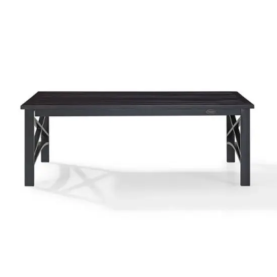 HomeStock Kaplan Outdoor Metal Table image {4}