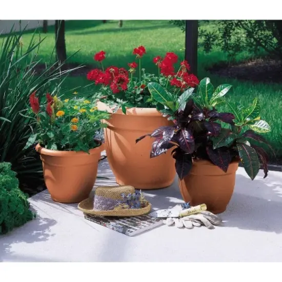 Ariana Self-Watering Indoor/Outdoor Planter - Bloem image {5}