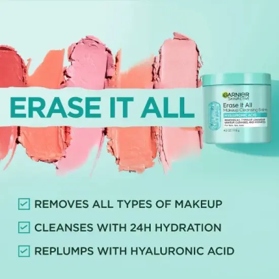 Garnier Makeup Cleansing Balm Hyaluronic Acid - 4.2oz image {5}