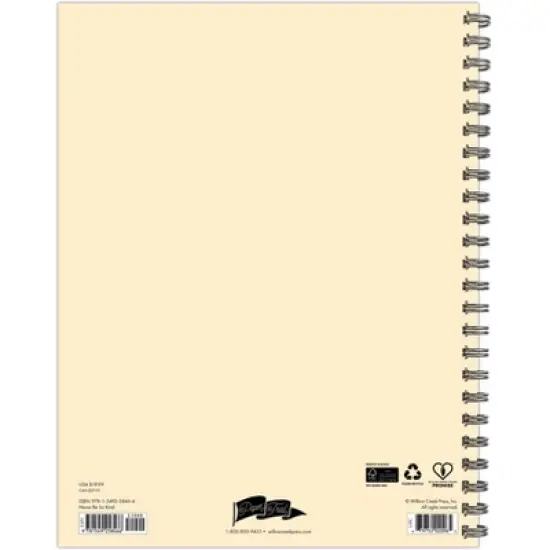 Willow Creek Press 8.5"x11" 2026 Never Be So Kind Softcover Weekly Planner image {1}