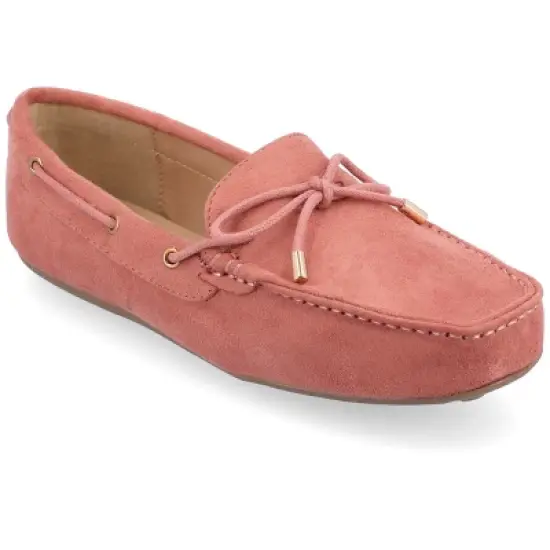 Journee Collection Womens Thatch Comfort Insole Slip On Round Toe Loafer Flats image {11}